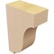 Ekena Millwork 2"W x 4"D x 6"H Classic Van Buren Rough Cedar Woodgrain TimberThane Corbel, Primed Tan CORUR02X04X06VANRCPR - alternate 2